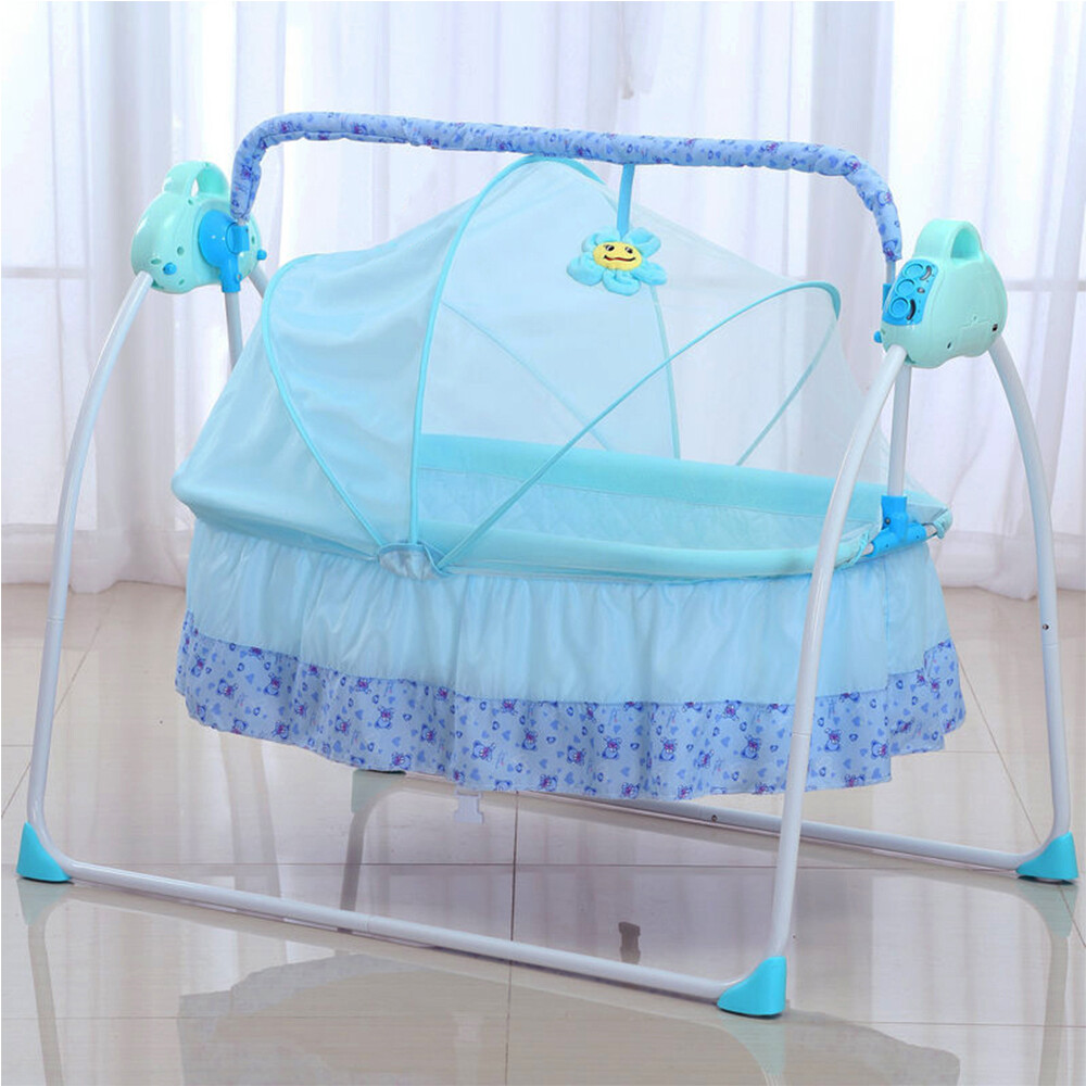 electric baby bassinet cradle swing