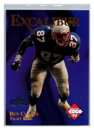 1995 Ben Coates [Gold Shield Silver Prism] #25