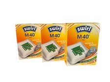 12 Swirl Staubsaugerbeutel M40 (M54) AirSpace für Miele Staubsauger Typ: G/N