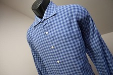 Peter Millar Casual Button Up Dress Shirt Plaid Long Sleeve Mens Size XL