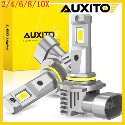 AUXITO H10 9140 9145 White 3000K LED Fog Lights Driving Bulbs Lamp DRL 2/4X