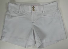 Women  s Lilly Pulitzer Resort White Knit Shorts - Size 0 28  X 5  