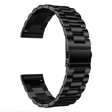 Stainless Steel Band Smart Watch Bracelet Wrist Strap for Fitbit Versa 3/Sense