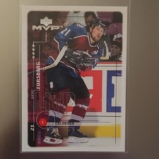 1998-99 Upper Deck MVP Base Set #51 Peter Forsberg Avalanche NHL Hockey Card