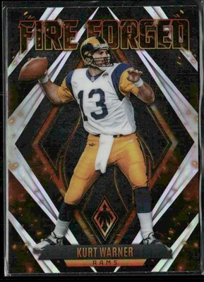 2022 Panini Phoenix #FF-2 Kurt Warner Fire Forged