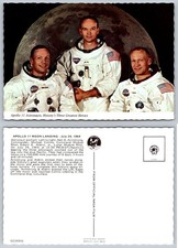 Apollo 11 Astronauts Neil Armstrong Buzz Aldrin Michael Collins Moon Landing