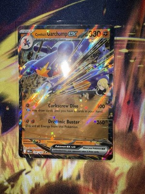 Pokémon TCG Cynthia s Garchomp Ex SV: Destined Rivals 104/182