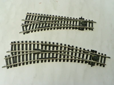 Aiguillages PECO SETRACK R.E.G. déviation à gauche - Photo 1/4