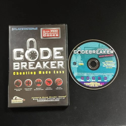 New ListingCodeBreaker PS2 NTSC-U/C Tested