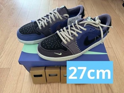 Men 9.0US Zion Air Jordan 1 Low Og Voodoo Alternate