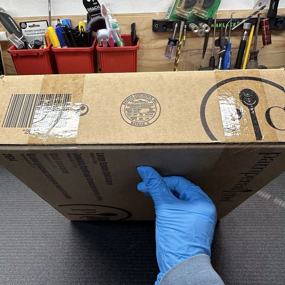 NEW Pampered Chef Large Square Cool and Serve #2614 Party Tray USA Made - Image 4 of 4