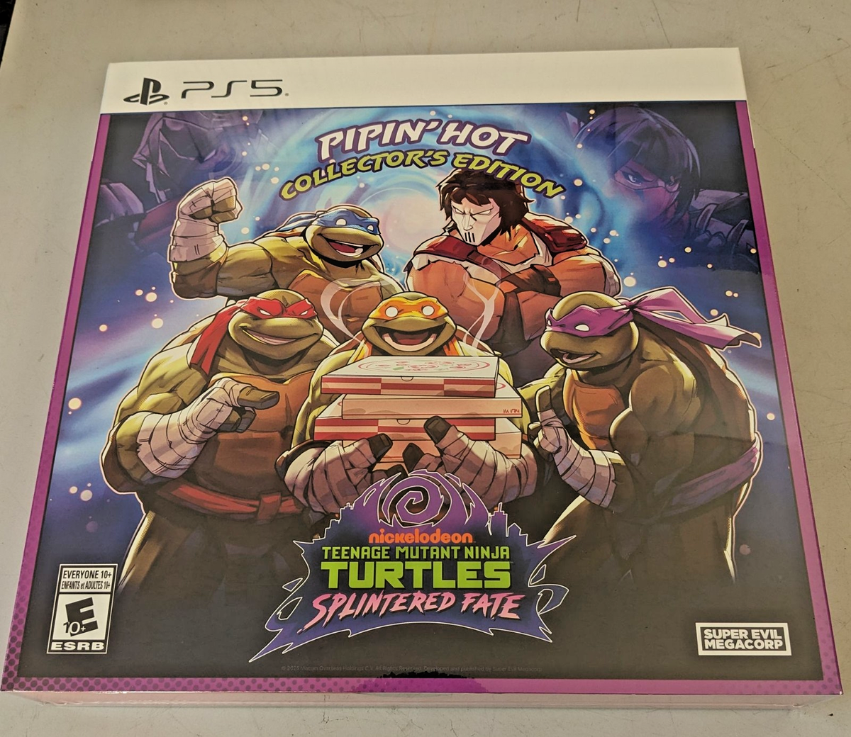 TMNT Splintered Fate Pipin' Hot Collectors Ed. PS 5 NEW & FREE US