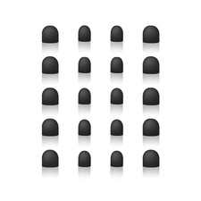 20 PCS Replacement Rubber Tips 2in1 Universal Stylus Pens Only