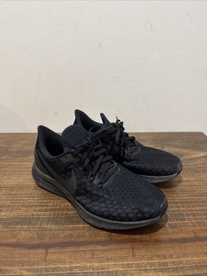 Nike Air Zoom Pegasus 35 Women Running Shoe Black 942855 002 Size 8.5