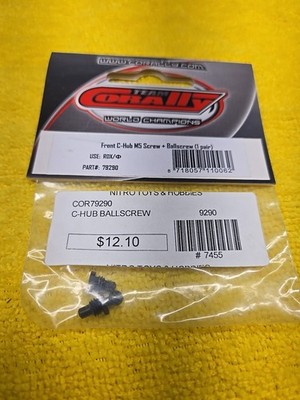 Corally RDX PHI Front C-hub M5 Screw+Ballscrew 1 Pair#79290