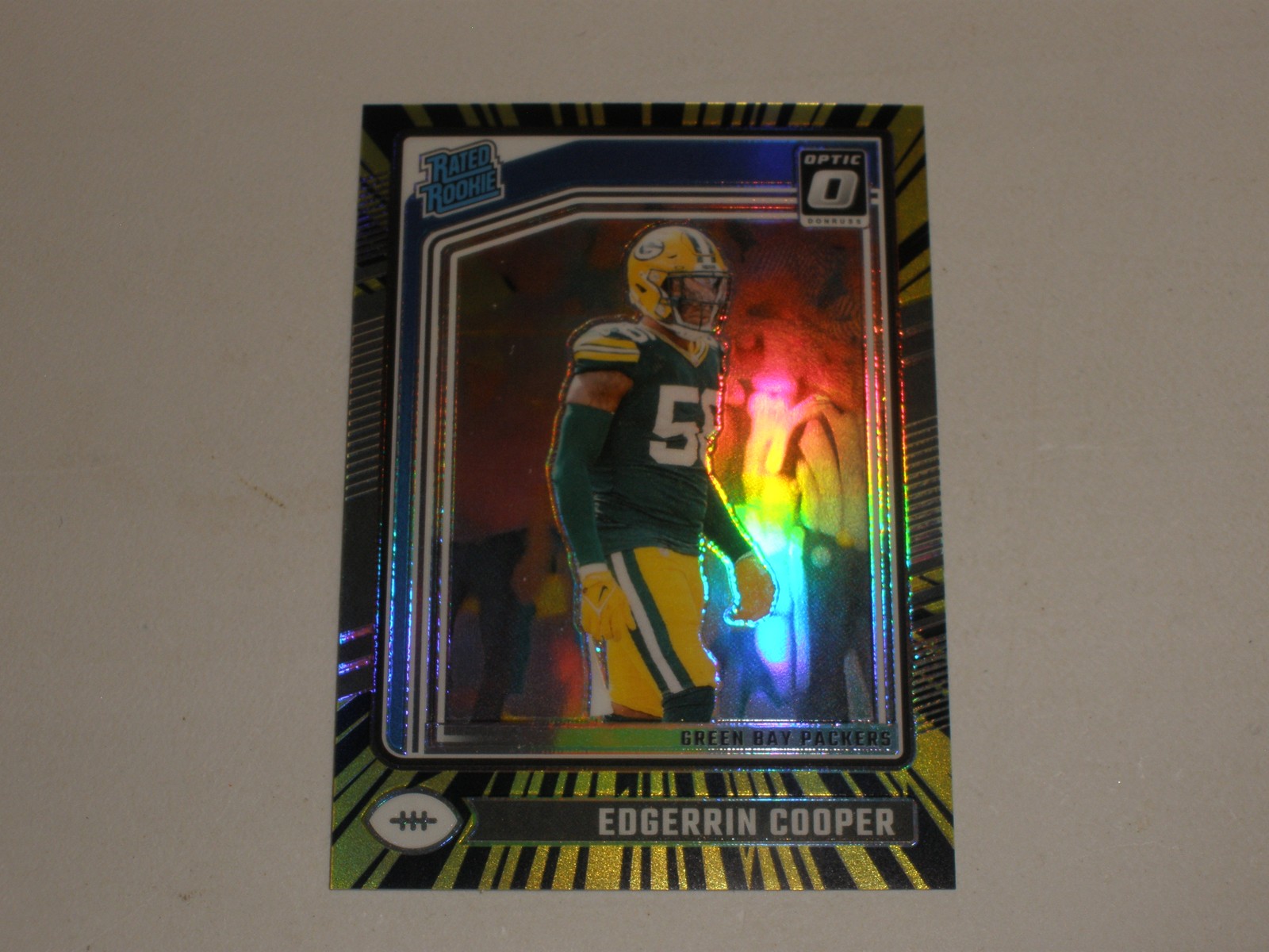 2024 Donruss Optic Rated Rookie Electricity Prizm #231 Edgerrin Cooper 21/75 RC