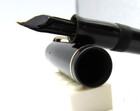 Vintage Eversharp Skyline Fountain Pen Black Gold Trim 14K Nib 4 7/8" VG — photo 8