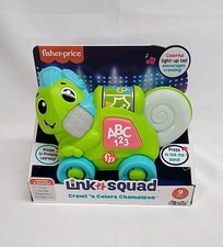 Fisher Price Link Squad Crawl n Colors Chameleon Interactive Learning Toy NEW 