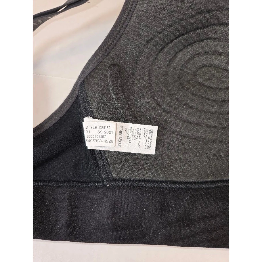 Under Armour Fitted Sports Bra Black Comfortable Medium Support Activewear Small - Image 4 of 4