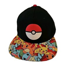 Pokemon Snapback Baseball Cap Hat 2017 Pikachu Youth One Size Fits Most