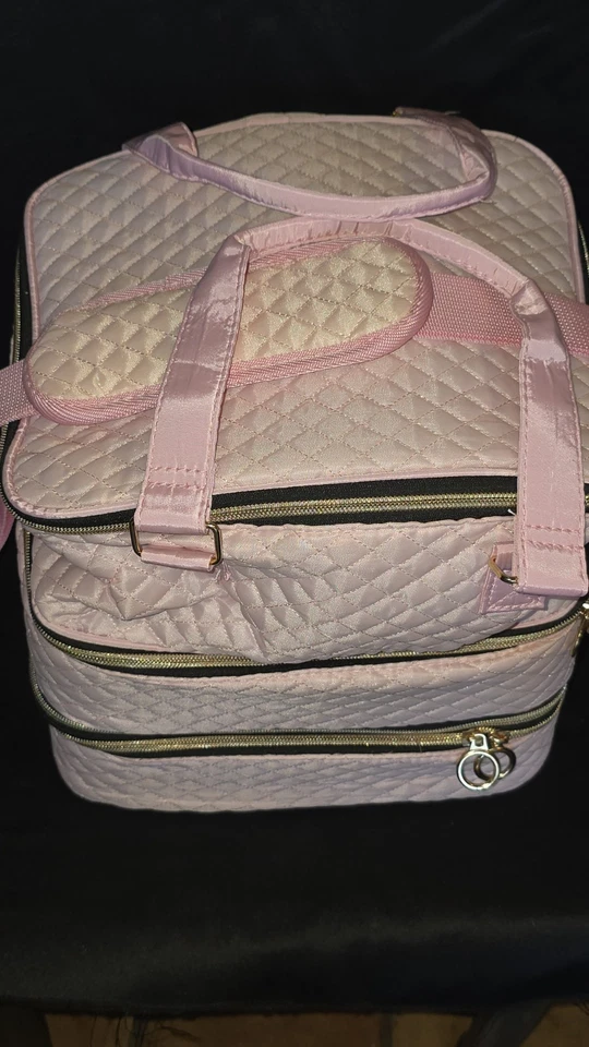 Bolsa organizadora de esmalte de uñas para 84 botellas, kit de uñas de 3 capas suministros Foto 3 de 4