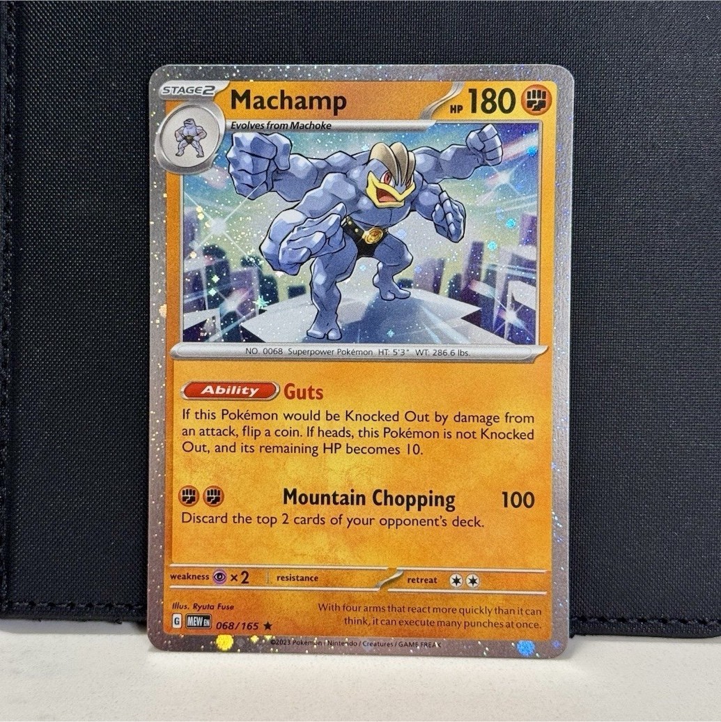 Machamp 068/165 Cosmos Holo Scarlet & Violet 151