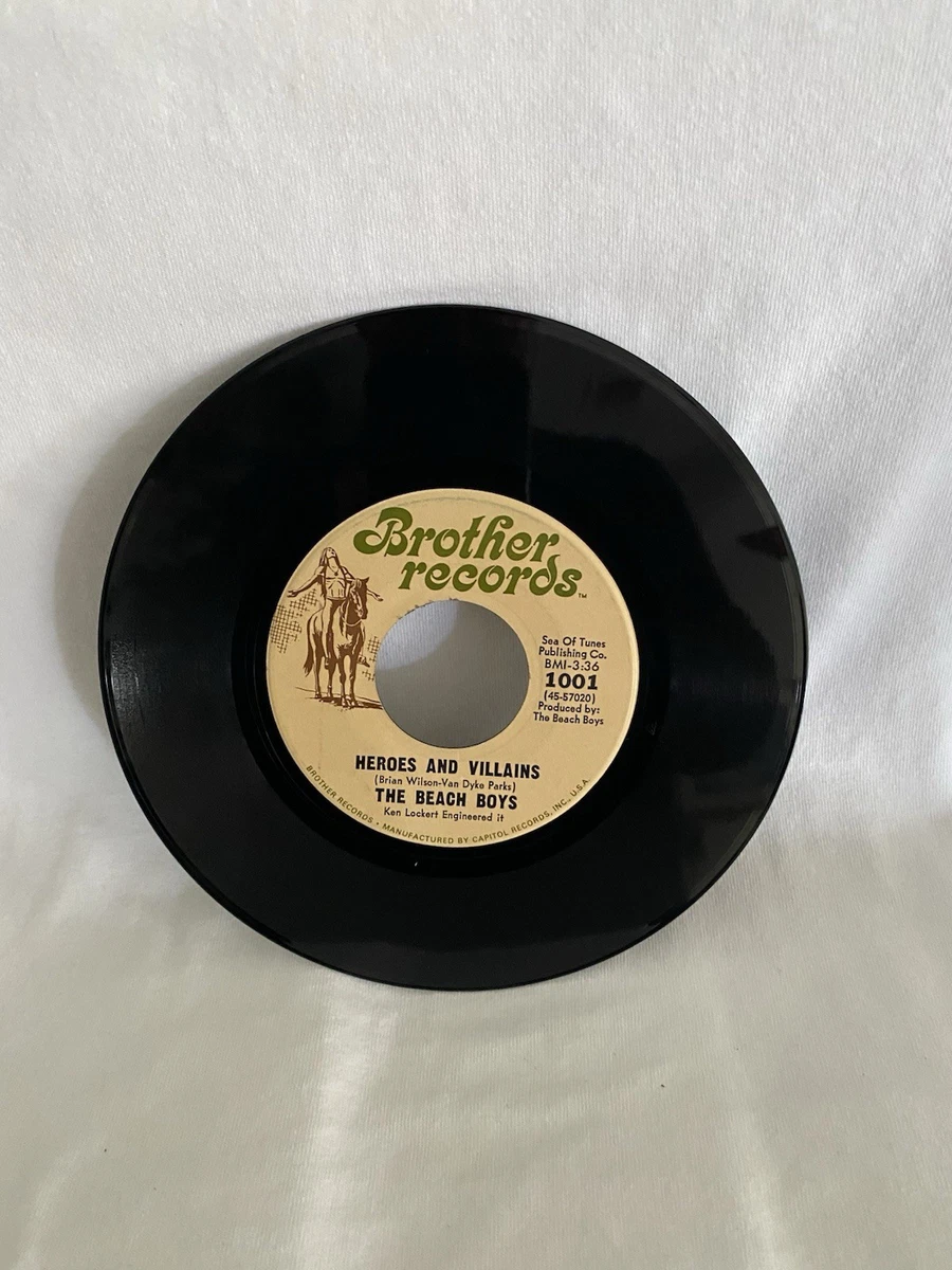 ビーチボーイズ7インチレコード Heroes And Villains ビーチボーイズ7インチレコード Heroes And Villains THE BEACH BOYS