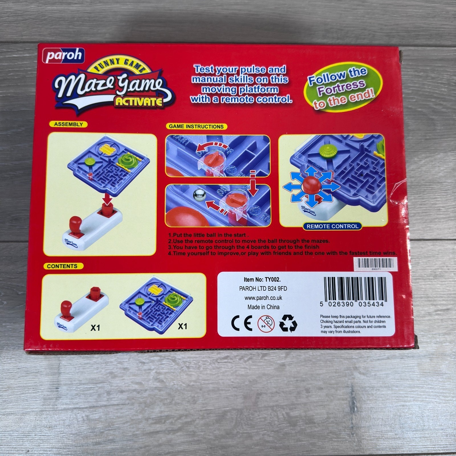 Tilting 4-in-1 Maze Game Set - Interactive & Educational Toy for Kids image 6