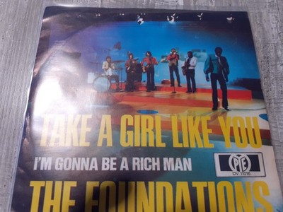 Für die Jukebox - The Foundations - Take a girl like you 7'' Single