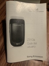 AT&T Sony Ericsson Z310a Guia Del Usuario Flip Cell Phone User Guide Espanol