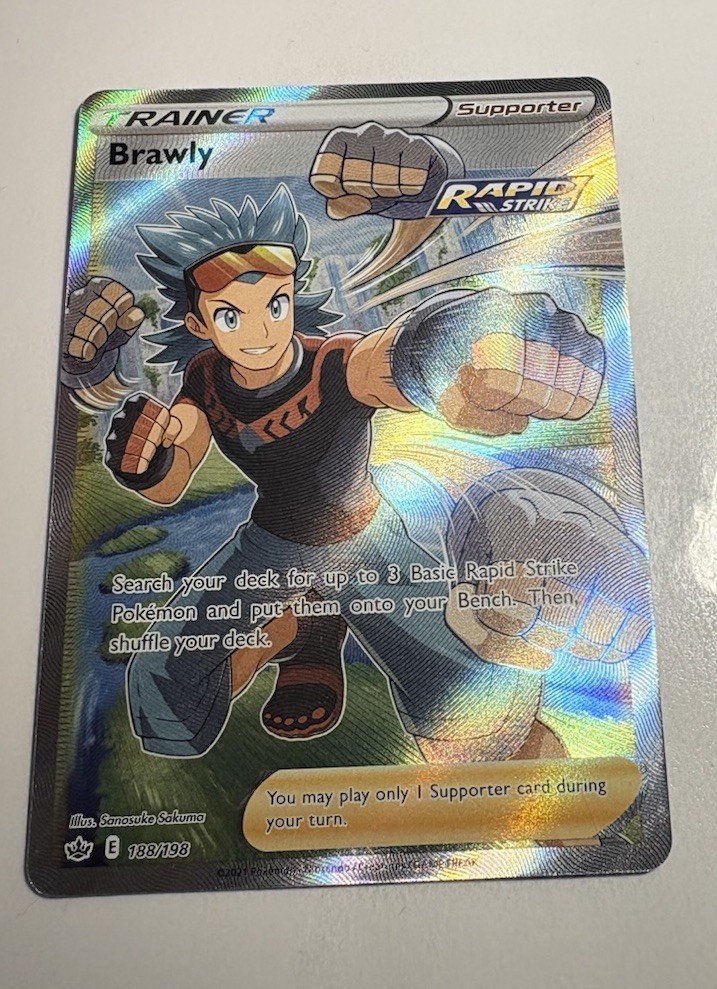 Brawly (Full Art) 188/198 Swsh06: Sword & Shield - Chilling Reign Holo