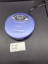Sony CD Walkman - Portable Compact Disc Player - Blue D-EJ611/L Tested Works
