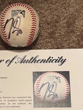 RARE Mike Trout Autographed Signed MiLB Baseball Angels Top Prospects w/PSA COA