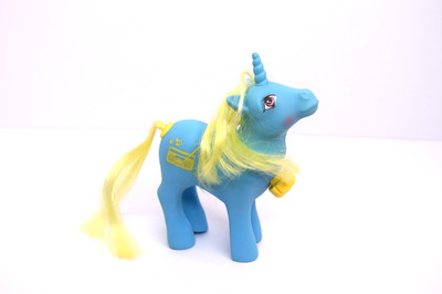 Vintage G1 My Little Pony DJ Dance N Prance Pony Tail Spin Works