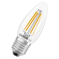Osram LED Leuchtmittel LED Retrofit Classic B 3.4W 827 Clear E27 Warm Weiß 40998