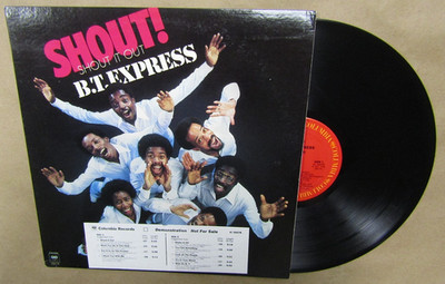 B.T. EXPRESS-SHOUT! SHOUT IT OUT,PROMO/DEMO,JC-35078,VINYL ALBUM