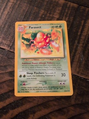 Pokémon TCG Parasect Neo Revelation Regular Uncommon 35/64 English - MP/LP