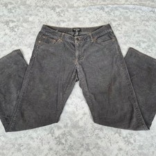 Vintage Polo Jeans Ralph Lauren Corduroy Pants Womens 10x32 Wide Leg 90s Grunge