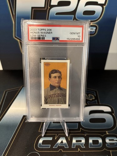 HONUS WAGNER 2023 Topps 206 PSA 10. Low Pop!