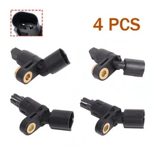4Pcs Front & Rear ABS Wheel Speed Sensor Set For VW Beetle Golf Jetta 1J0927803