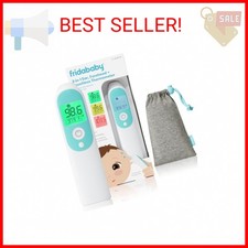 Frida Baby Thermometer, 3-in-1 Infrared Thermometer for Ear, Forehead Touchles