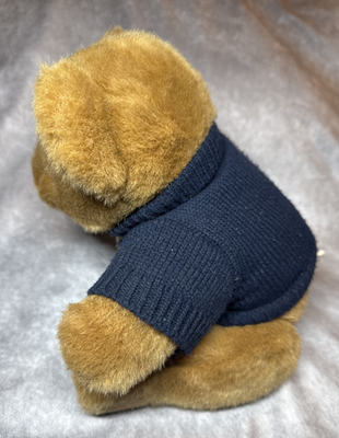 Vintage 1997 Ralph Lauren Polo Plush Teddy Bear in Knit Sweater