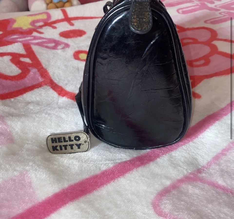 Bolsa vintage Hello Kitty deslumbrada. - Imagem 3 de 4