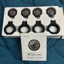 2026 New Apple MFi Certified Air Tracker Tags-4 Pack iOS Only Tukio Set of 4