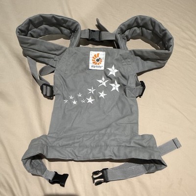 Ergobaby Gray Baby Carrier Star Theme with Shoulder Straps & Buckles