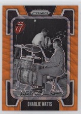 2025 Panini Prizm The Rolling Stones Orange Wave /259 Charlie Watts #19 0xr1