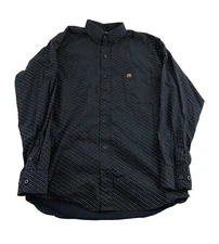 Cinch Western Men's Shirt L/S Button-Down Size Large Geometric