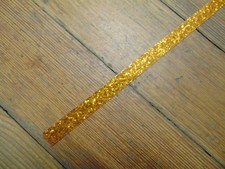 New Delmar Gold Sparkle Bass Drum Hoop Inlay, 1/2"