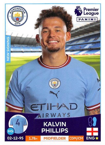 ADESIVO PANINI PREMIER LEAGUE 2023 - #226 - #433 EVERTON - MAN CITY 2022/23 - Foto 193 di 209