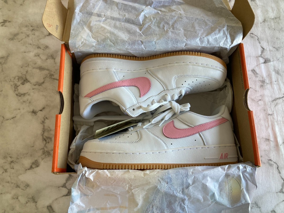 Air Force 1 low retro Anniversary Edition White and Pink Sneakers size 10 men Nike Air Force 1 Low Retro Men main image 2